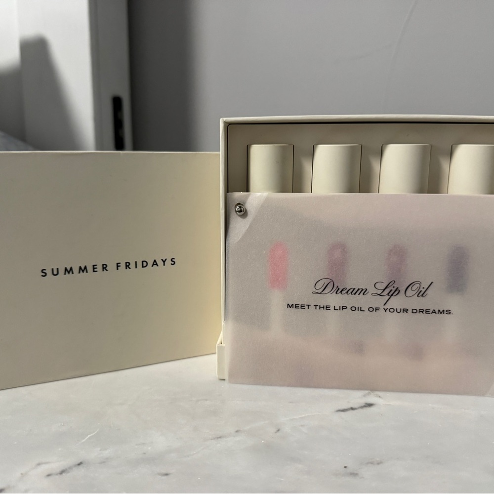 Summer Fridays Lip Oil Set - Mauve, Pink, Rose, Berry - Picture 8 of 12